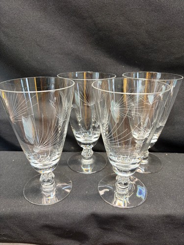 Fostoria crystal etched - fostoria,